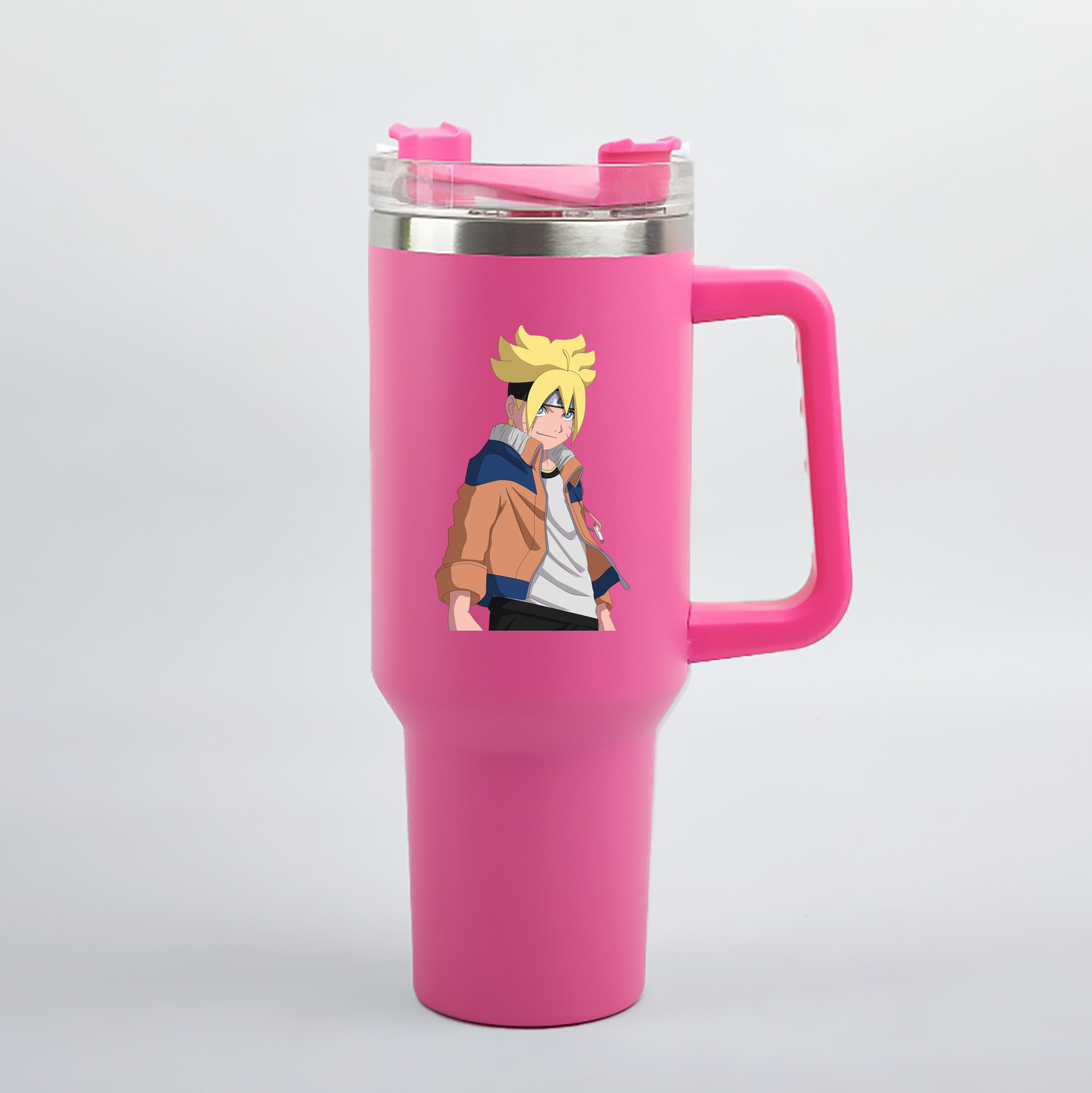 （画像用） NARUTO -ナルト- うずまき ナルト Uzumaki Naruto 1200mL車用タンブラー（カラープリント）